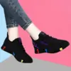 New Comfortable Cheap Women's Casual Shoes Women Breathable Mesh Flat Running Sports Shoes