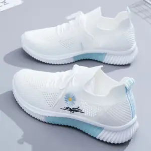 Women's Lace up Lightweight Tennis Shoes Casual Shoes Sports Women Colorful Sneakers Shoeswomens Tennis Wholesale