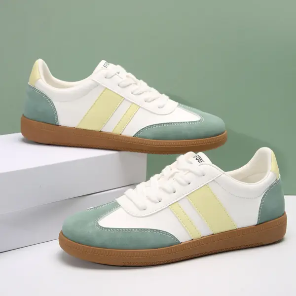 Custom Logo Spring New Arrivals Breathable Lace up Sneakers Sneakers for Women Walking Style Casual Sports Shoes