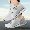 Custom Logo Running Sports Shoes Mesh Breathable Sneakers Designer Sport Walking Style Shoes  Running Shoes for Men