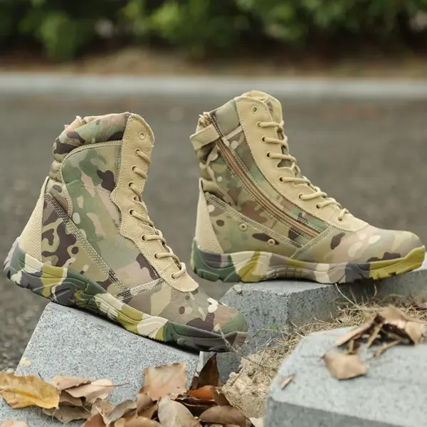 Xinzirain Custom Men Women Outdoor Boots Waterproof Work Hiking Shoe for Winter Autumn Spring Breathable Adult