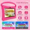Tableta Android de 7 pulgadas para niños pequeños, económica, con control parental, WiFi, 2 GB, 32 GB, educativa, con funda a prueba de niños.