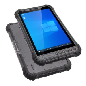 256GB Intel I5 Processor 4G Network Waterproof Rugged 8" Tablet with NFC+RJ45/RS232/Pogo Pin