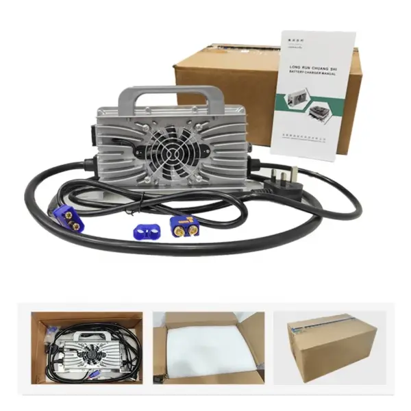 Longrun Golf Cart Battery Charger 48V 20A on Board Battery Charger 60V 72V 15A for Lithium Battery