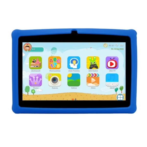 Low Price High Quality 7 Inch Kids Tablets 1+16GB MTK6580 Dual Camera WIFI Android Tablet Pc