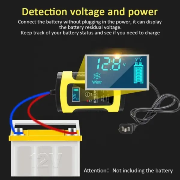 12v Quick Charging Car Battery Charging Motorcycle Charger Full Intelligent Automatic Repair Battery Charger