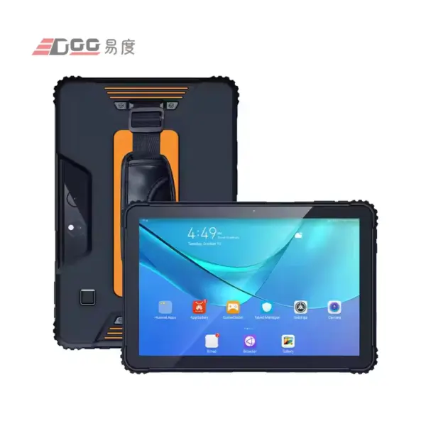 4G Rugged Tablet with 10.1-Inch Display  Dual Cameras and NFC Support for Field Workers