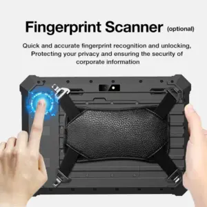 OEM/ODM 128GB ROM 6GB RAM Industrial Rugged 10inch Tablets 4G Android 12.0 Rugged Tablet PC With Fingerprint Barcode Reader