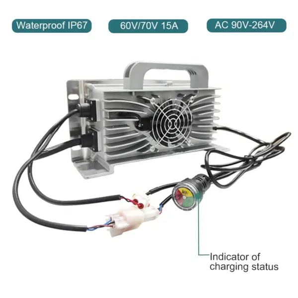 Longrun Golf Cart Battery Charger 48V 20A on Board Battery Charger 60V 72V 15A for Lithium Battery