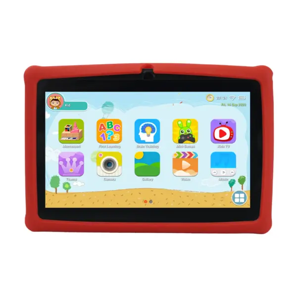 Low Price High Quality 7 Inch Kids Tablets 1+16GB MTK6580 Dual Camera WIFI Android Tablet Pc