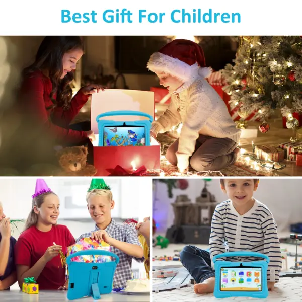 Good Gift 7 Inch Kids Tablet 2GB 32GB Children Pre-Installed Educational APP Android 10 Tablet Pc for Boys Girls