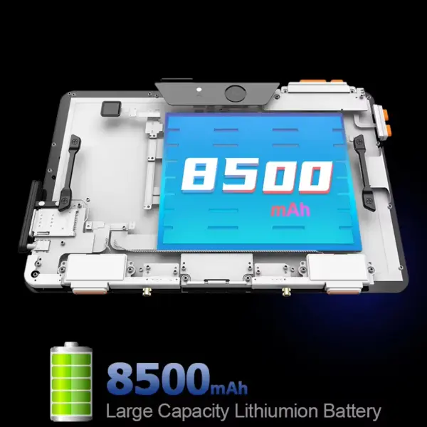 4G Rugged Tablet with 10.1-Inch Display  Dual Cameras and NFC Support for Field Workers