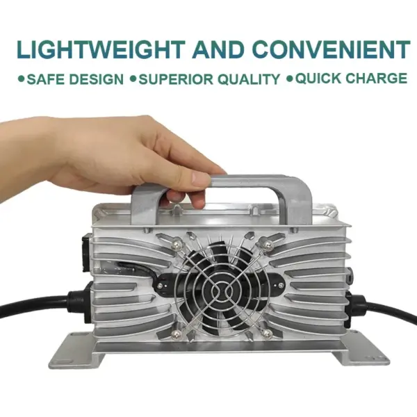 Longrun Golf Cart Battery Charger 48V 20A on Board Battery Charger 60V 72V 15A for Lithium Battery