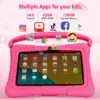 Tableta Android de 7 pulgadas para niños pequeños, económica, con control parental, WiFi, 2 GB, 32 GB, educativa, con funda a prueba de niños.