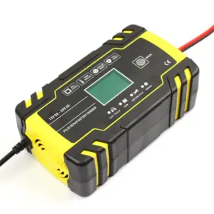 Dropshipping 12V 8A Pulse Repair Battery Charger OVP 24V 4A Car Charger for 12V 24V VRLA SLA AGM GEL Top Trending 12v 24v VRLA