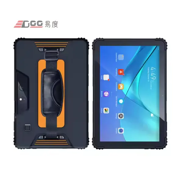 4G Rugged Tablet with 10.1-Inch Display  Dual Cameras and NFC Support for Field Workers