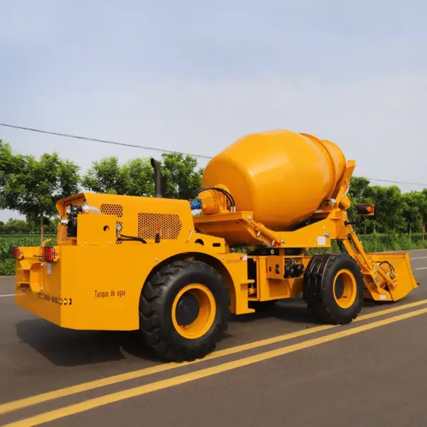 Free Shipping EPA High Capacity Fully Automatic Self Loading Cement Concrete Mixer Truck