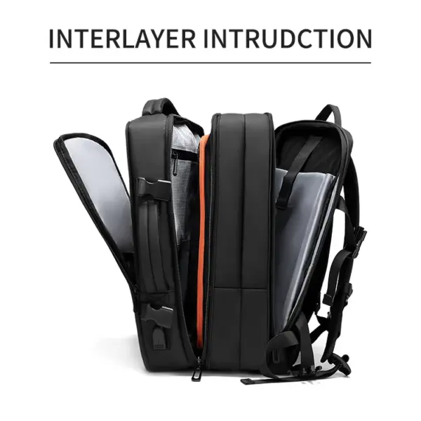 Multifunction Smart Backpack for Travelling Bagpack Mens Business Back Packs Laptop Travel Backpack Bag With USB Charging Port
