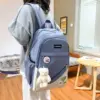 Wholesale Waterproof Oxford Textile Combination Backpack Large Capacity Backpack Lovely Girl Schoolbag