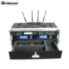 Aluminum Flight case Sound Karaoke Stage Audio Equipment 4u Flight case with Drawer