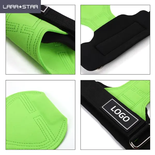 LS0796 Super Fiber Colorful Weight Lifting Palm Pads for Gym Exercise Protect Your Hand