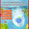 Fruit and Vegetable Washing Machine Fruit Cleaner Device Fruit Purifier for with OH-ion Purification Technology for Cleaning