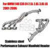 Customized Stainless Steel Exhaust Headers for BMW 325i 330i Z3 Z4 00-04  M52-E46, M52TU Engines, Fitting E46/Z3 Vehicles