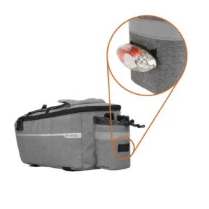 B-SOUL Large Capacity Waterproof Bicycle Bag Back Seat  Mountain Cycling Bike Pannier Bag for Travel