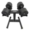Hot Selling Adjustable Dumbbell 24kg 32kg 36kg 40kg Gym Dumbbell Free Weight Fitness Dumbbell Set
