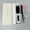 2025 3000mah Electric Cordless Comb Hair Style Brush LCD Portable Rechargeable Mini Hair Straightener Brush with 3 Temp Settings