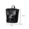 2024 Vintage Hollow Butterfly Design Women's Backpack Ins Hot Sale Fashionable PU Material Cute Wholesale for Ladies Girls