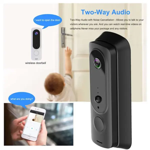 Tuya Wireless IP Home Security CCTV Camera Indoor IR Night Vision Monitor Baby Monitor Camcorders Face Recognition Wifi
