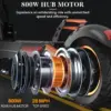 IENYRID M4 PRO S+ 10inch 800W Electric Scooter Electric Kick Scooters Off Road Folding Unisex 48V 18650 Lithium Battery 150 Kg