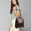 2022 New Classic Women's Shoulder Bag Fashion Simple PU Leather Travel Backpack Schoolbag Multi Functional Lady Backpack