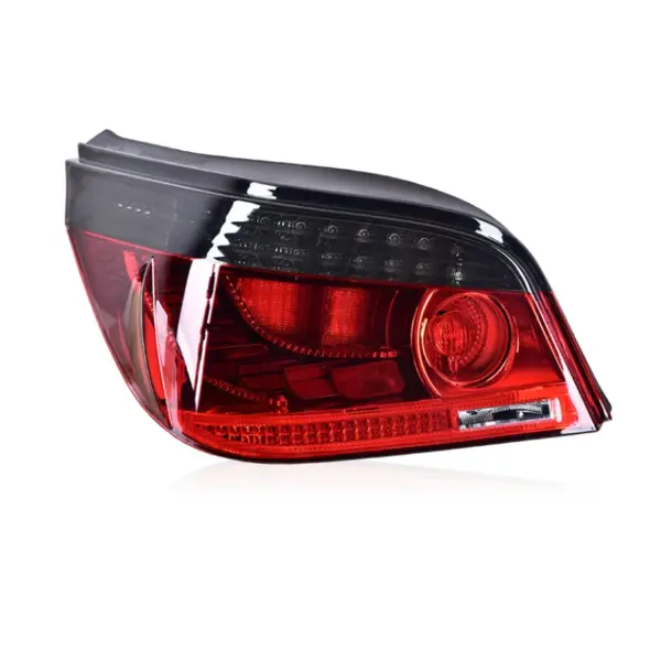 SJC Auto for BMW E60 5 Series 520i 523i 525i 528i 530i LED Dragon Scale Taillight 03-07 Turn signal Back Lamps Car Accessories