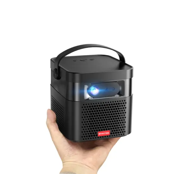 18Years Factory Byintek U70 Pro 3D DLP LED Projector, Smart Android Pocket Portable 4K WIFI Small Mobile Rechargeable Projecteur