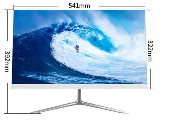 Factory Directly Price 23.8" Core I3 /I5/ I7 Office People Ultra Thin Borderless Win10  All in One PC Computer