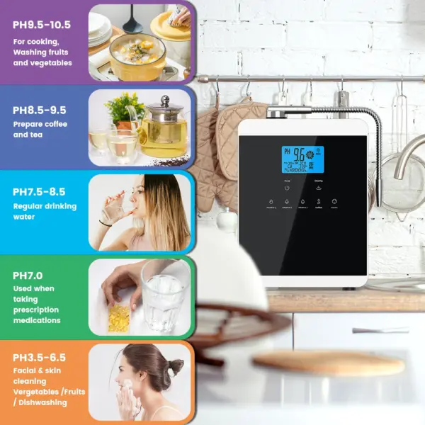 Wholesale Japan 11 Titanium Plates Kangen Water Electrolysis Generator Kagen Water Ionizer Machine Alkaline Water Generator