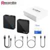 GAW-840 2022 New 2.4GHz 1 to 1 Wireless Lavalier Microphone for DSLR, Camcorder, Smartphone and Tablet