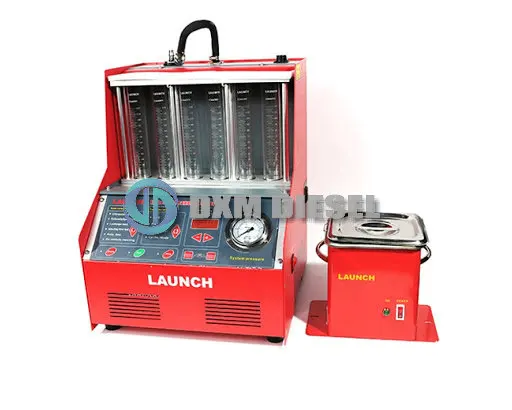 LAUNCH CNC602A CNC 602A Gasoline Injector Cleaner & Tester with Ultrasonic Cleaner Gasoline Injector Nozzle Diagnostic Tools