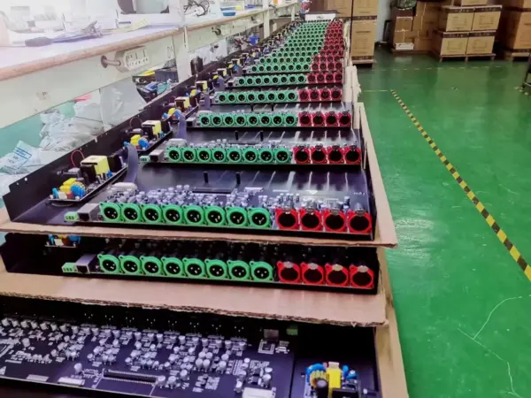96K Sample Rate Loudspeaker Management System with 3 Input & 6 Output Audio Processor High Precision Sound Equipment