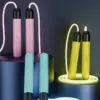 Fitness Adjustable 2.8m Optical TPU Cable Luminous 4.5mm Night LED Light up Adult Children Kids Jump Skipping Rope