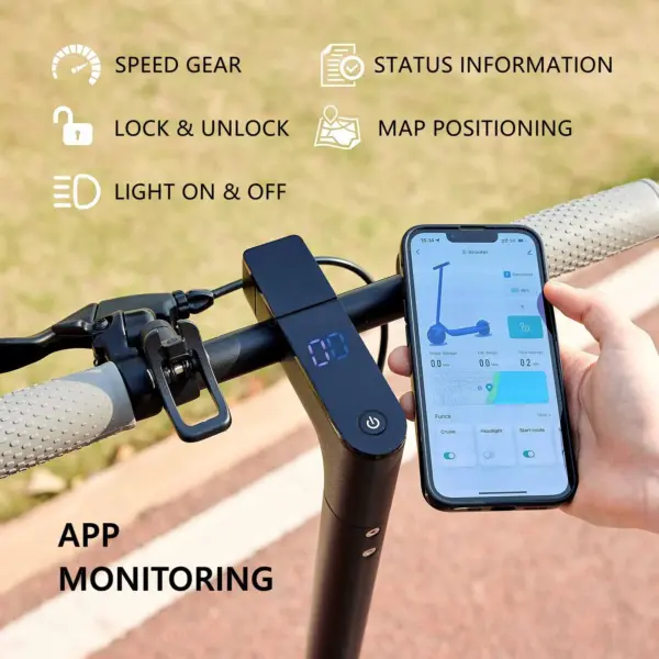 European 31km/h Electric Scooter Free VAT EScooter 8.5Inch 350W 10.5Ah Adult Foldable Electric Skateboards Scooter with App