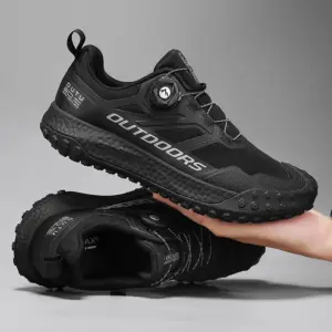 Custom LOGO  Outdoor Mountaineering Sneaker Waterproof Men Safety Trekking Shoes Men Hiking Shoes