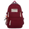 Large Capacity Solid Color Backpack Women's Korean-Style All-Match Casual Student Schoolbag One Piece Dropshipping 0372