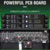 2000W D Class Plate Amplifier for Full Range Speaker Audio Sound Equipment with DSP Audio Processor and Line Array Features