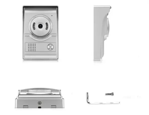 Home Security 9 Inch Monitor Video Doorphone 4 Wire Video Door Phone Intercom System Video Doorbell Camera