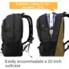 Wholesale Multifunctional Waterproof Men Bag Super Large Backpack 80L High Capacity Travel Expandable Big Tactical Backpack