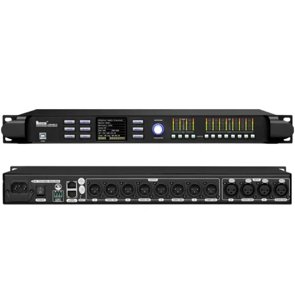 LM848RT Church Audio Processor with DSP Effects 4 in 8 out Show Sound Equipment