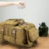 Large Assault Pack Molle Bug Out Bag Water-proof Solid 35L Assault Pack Molle Bug Out Bag Hiking Bag Backpack